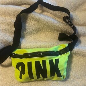 PINK Neon Yellow Fanny Pack